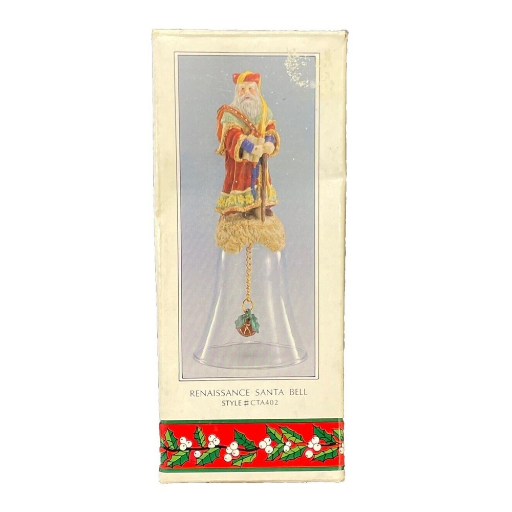 Renaissance Santa Bell Novelino Christmas Through the Ages 1992